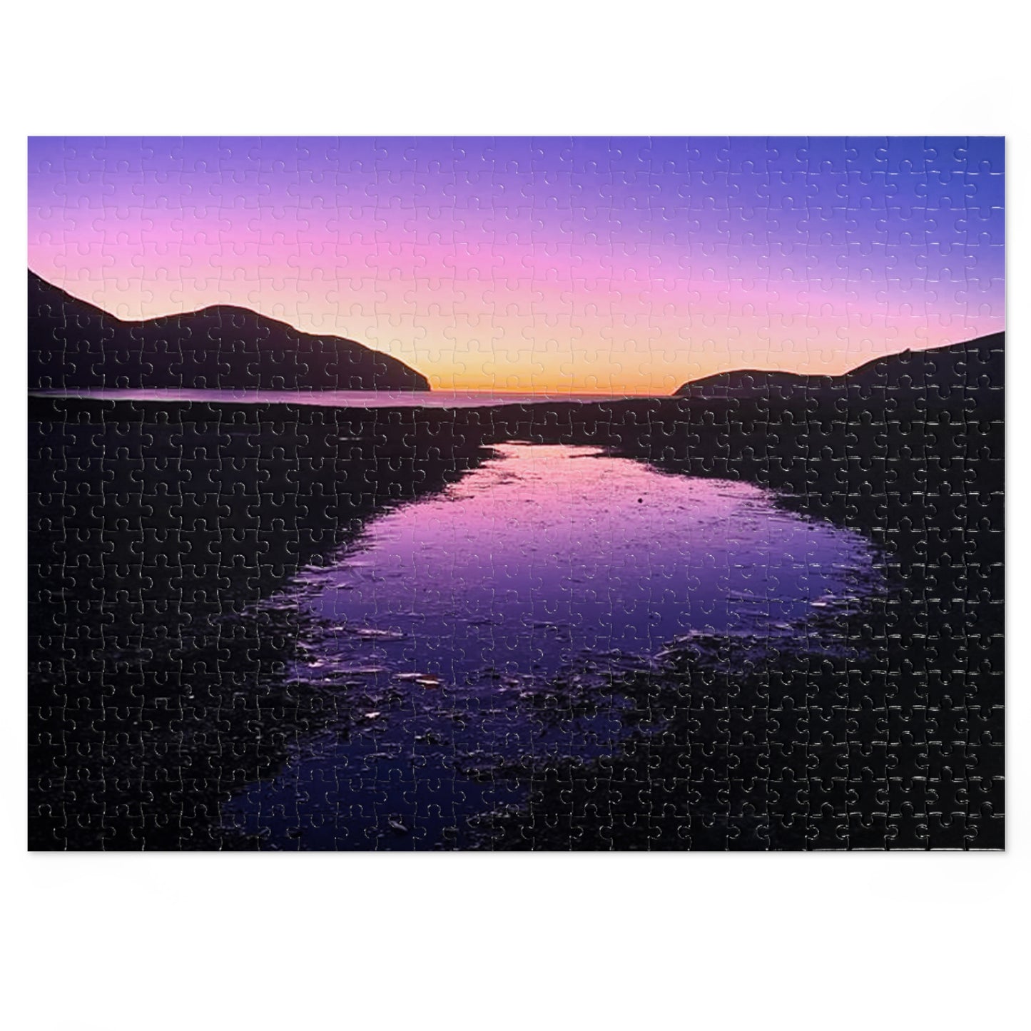 New Zealand Landscape Jigsaw Puzzle No.1 | 30/110/252/500/1000 Piece | Unique Nature Game | Family Fun | Gift Idea | Beautiful Sunset Photography