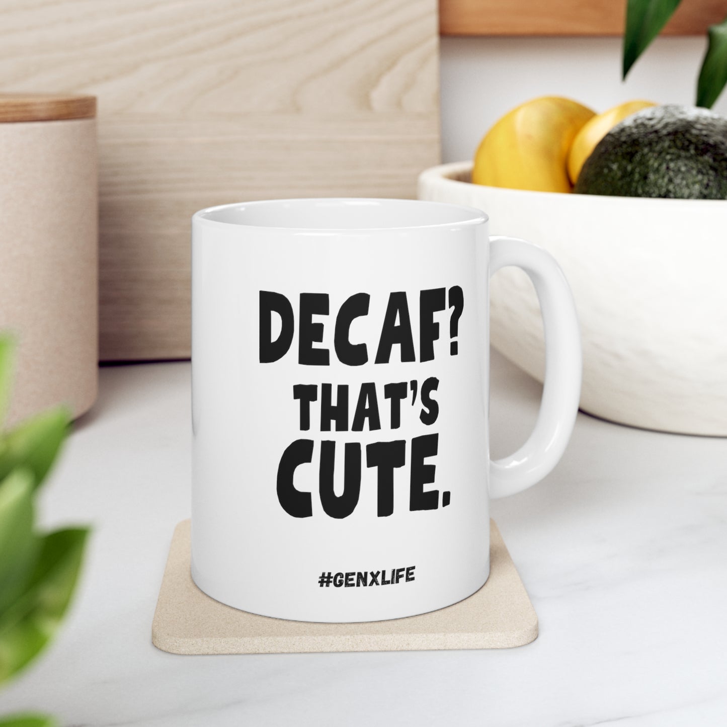 Gen X Sarcasm Mug - Retro Vintage Style Coffee Cup for 60s. 70s & 80s Nostalgia Lovers - Unique Gift Idea Ceramic Mug 11oz