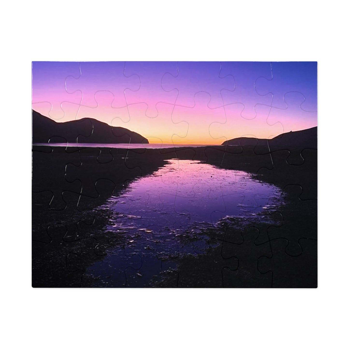 New Zealand Landscape Jigsaw Puzzle No.1 | 30/110/252/500/1000 Piece | Unique Nature Game | Family Fun | Gift Idea | Beautiful Sunset Photography