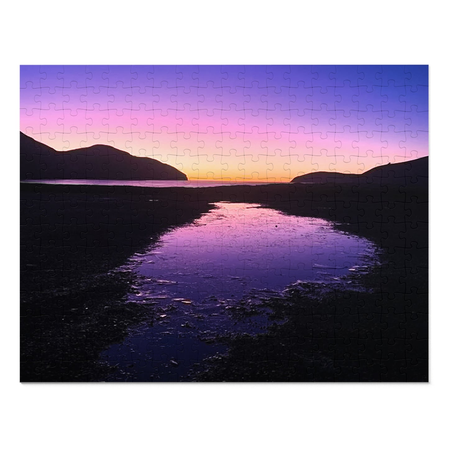New Zealand Landscape Jigsaw Puzzle No.1 | 30/110/252/500/1000 Piece | Unique Nature Game | Family Fun | Gift Idea | Beautiful Sunset Photography