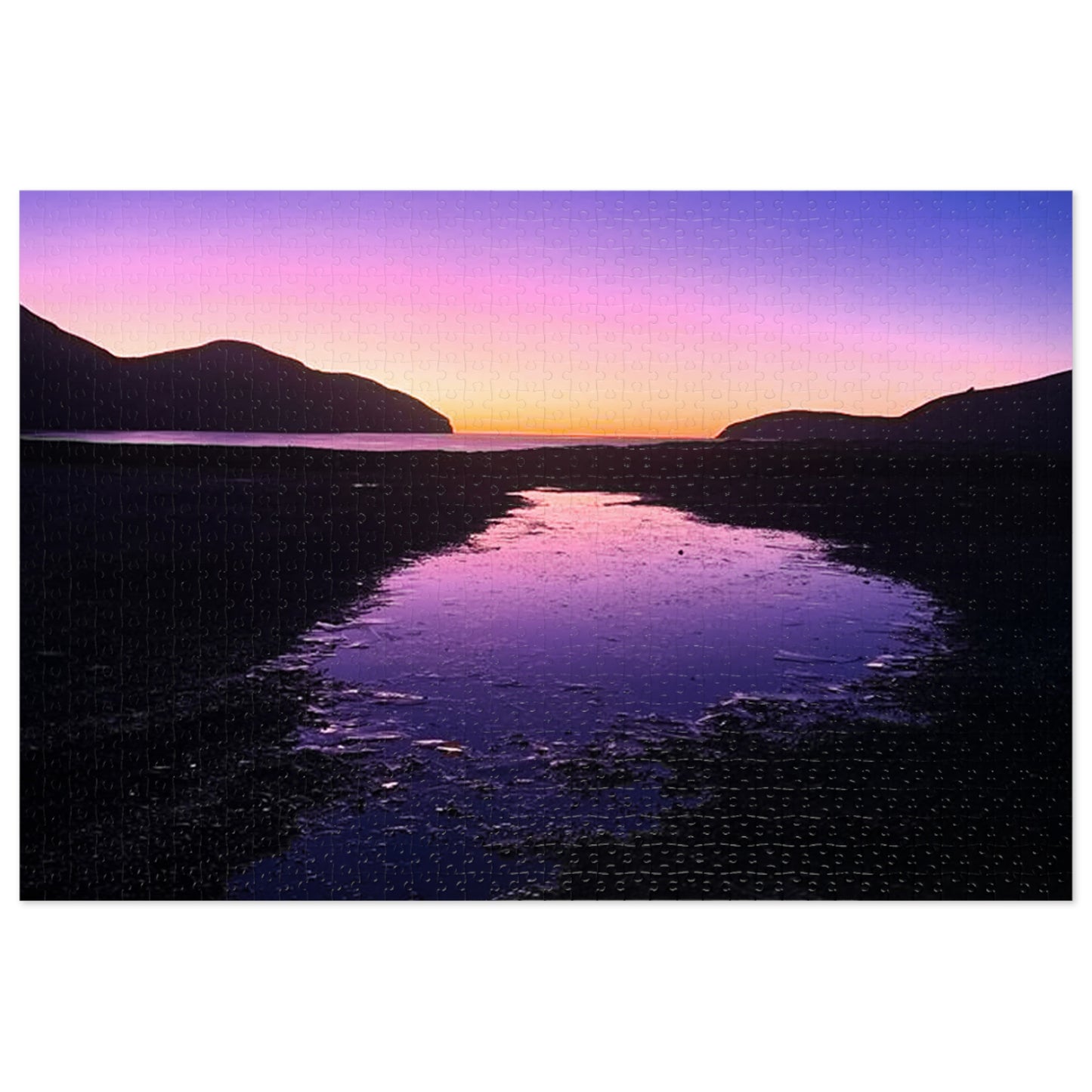 New Zealand Landscape Jigsaw Puzzle No.1 | 30/110/252/500/1000 Piece | Unique Nature Game | Family Fun | Gift Idea | Beautiful Sunset Photography