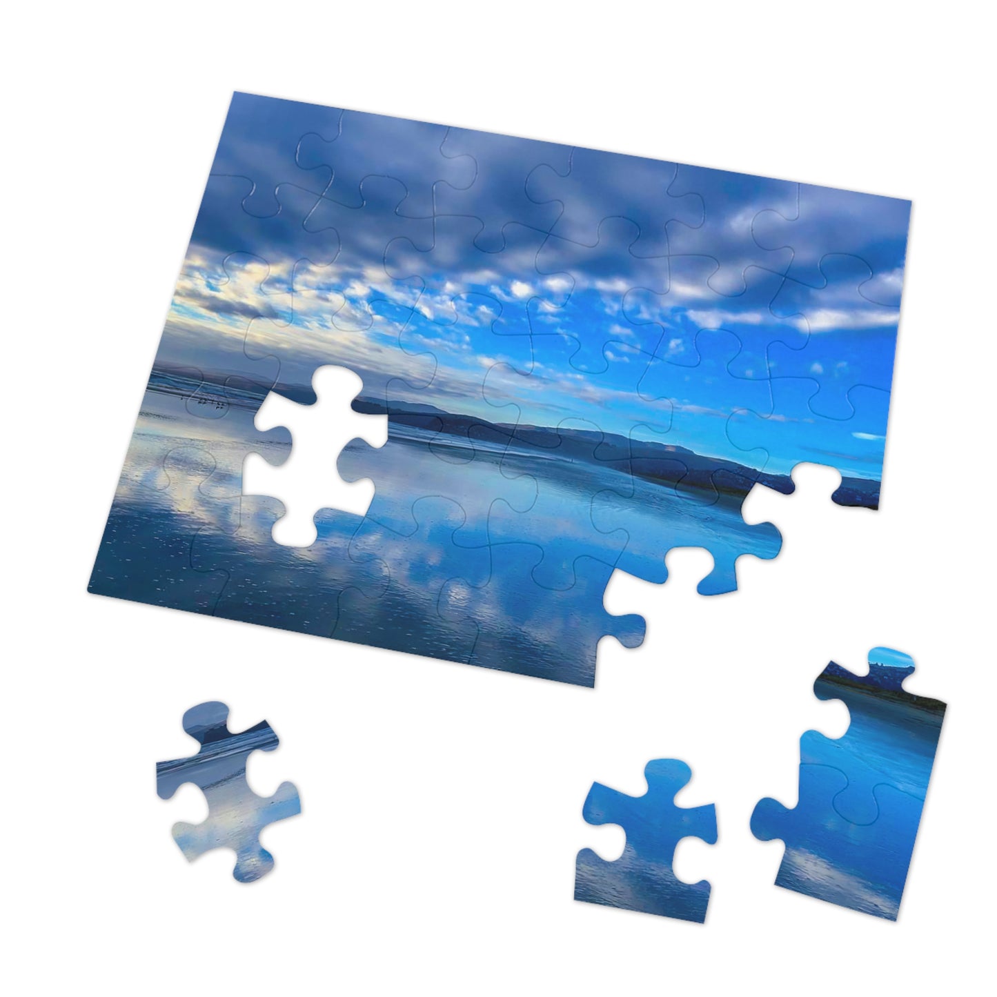 New Zealand Landscape Jigsaw Puzzle No.2 | 30/110/252/500/1000 Piece | Unique Nature Game | Family Fun | Gift Idea | Beautiful Sunset Photography