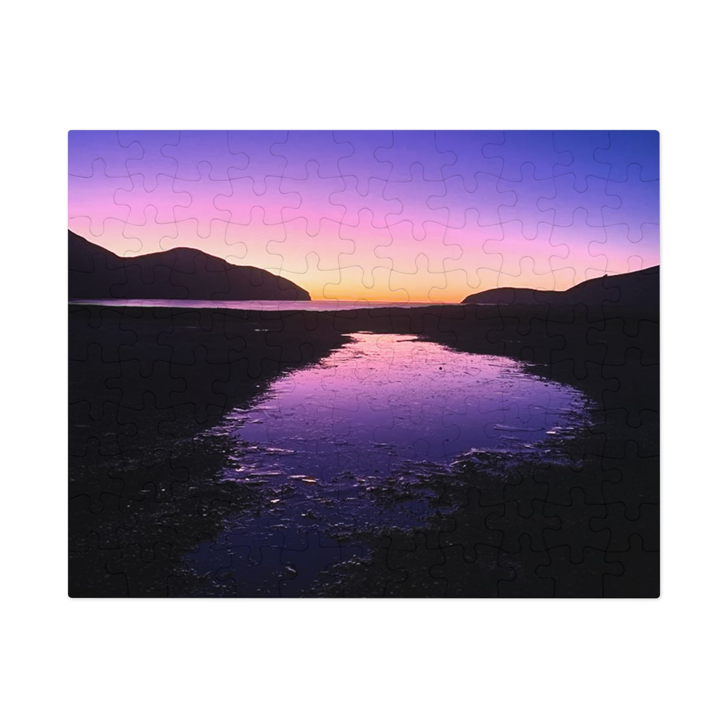 New Zealand Landscape Jigsaw Puzzle No.1 | 30/110/252/500/1000 Piece | Unique Nature Game | Family Fun | Gift Idea | Beautiful Sunset Photography