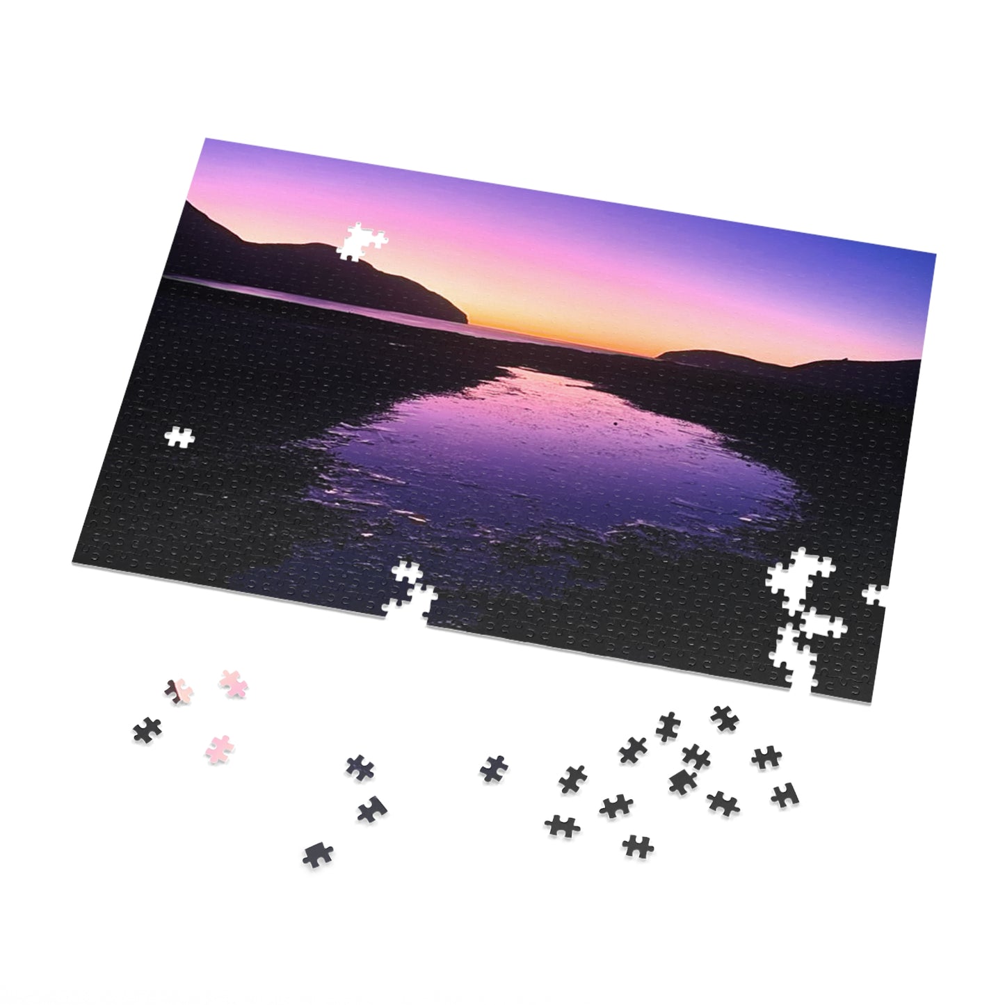 New Zealand Landscape Jigsaw Puzzle No.1 | 30/110/252/500/1000 Piece | Unique Nature Game | Family Fun | Gift Idea | Beautiful Sunset Photography